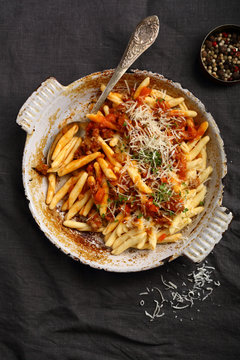 Italian Pasta With Red Sauce