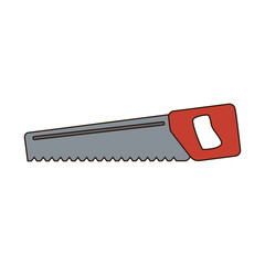 Saw construction tool vector illustration graphic design