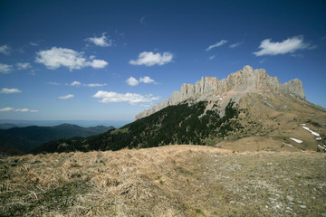 Thach mountain in spring