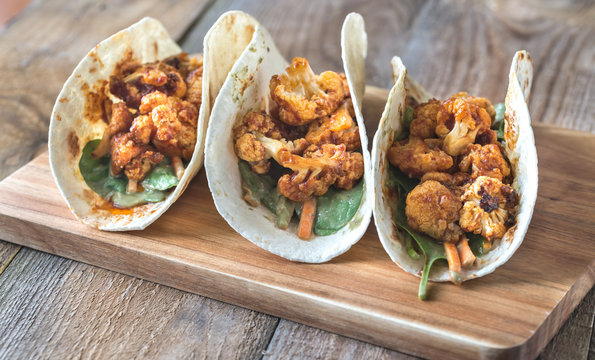 Tacos With Spicy Cauliflower