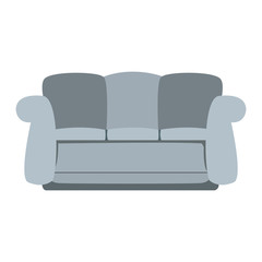 Armchair furniture isolated vector illustration graphic design