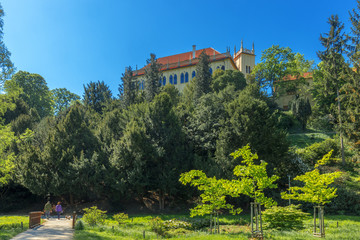 Stromovka is Royal Game Reserve. The large park in Prague Bubenec district in a floodplain of Vltava. The park is maintained as English landscape garden. It is protected as natural monument.