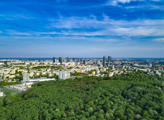 Zielona Warszawa © Drone in Warsaw