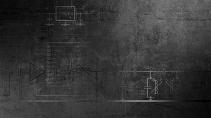 3D rendering of the texture based on the layers of concrete and stone. Background with a bright and complex color scheme. Ideal for a bright, non-trivial presentation