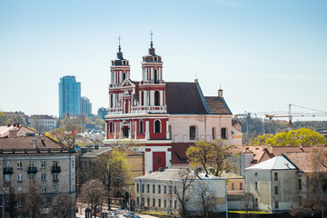 Obraz premium Church of St. Philip and St. Jacob in Vilnius