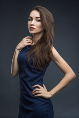 Fototapeta premium portrait of a young beautiful girl