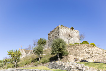 Medieval Castle of Ourem, district of Santarém, Portugal
