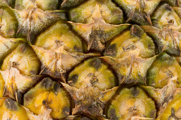 pineapple closeup texture