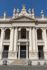 Basilica of San Giovanni in Laterano (Basilica di San Giovanni in Laterano) in city of Rome, Italy