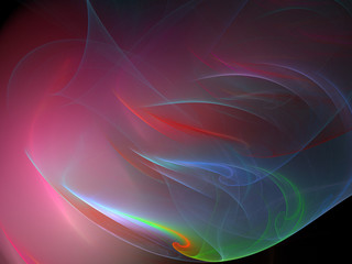 Abstract fractal background