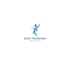 best original logo and designs concept inspiration for body fit transformation