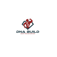 best original logo and designs concept inspiration for DNA body transform fat to fit