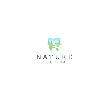 leaf dentist logo