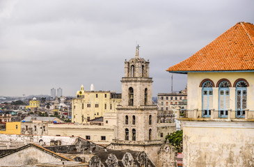 Fototapeta na wymiar Havana Rooftops