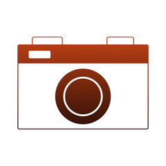 Vintage photographic camera vector illustration graphic design