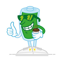 Full baterie with coffee 