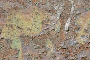 Old metal iron rust texture