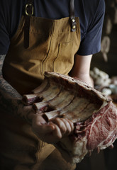 Spare ribs food photography recipe idea