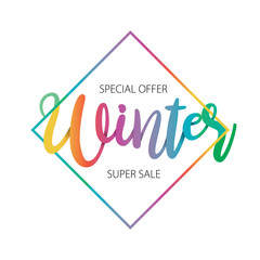 Winter Special Sale Offer Banner