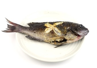 メジナの塩焼き
