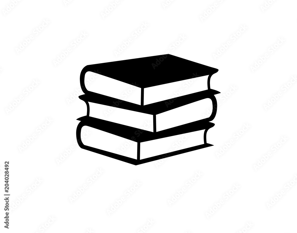 Wall mural Educational book icon 