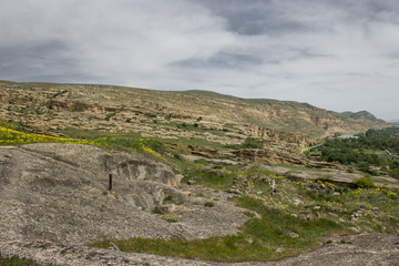 Uplistsikhe - cave city in Georgia