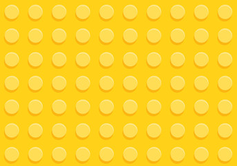 Yellow plastic construction plate seamless pattern