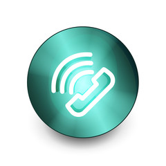 Phone support call center button