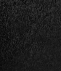 Black leather texture background.