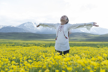 spring flowers, peace, happiness and joy