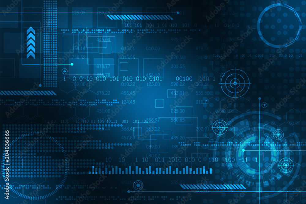 Poster interface that represents the key database in digital.
