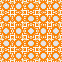 Design for printing on fabric, textile, paper, wrapper, scrapbooking. Authentic geometric background  in repeat.