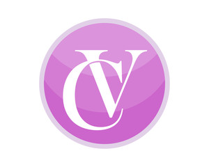 purple circle typography typeset typeface alphabet font image vector icon