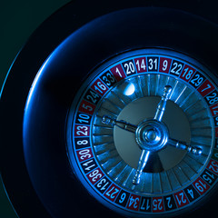 Casino Roulette Game. Casino Gambling Concept