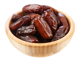 Dates isolated on white