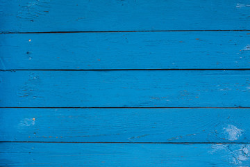 vintage blue wooden table or wall texture