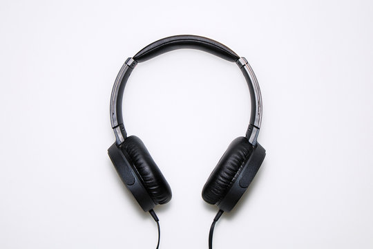 Headphones on white background. Isolate