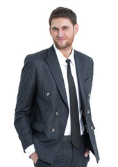 portrait of confident business man.