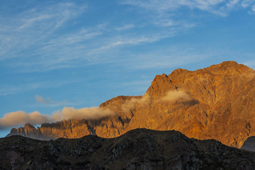 Mountain in Kazbegi