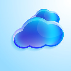 cloud banner background