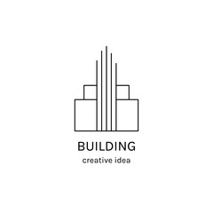 Construction logo template