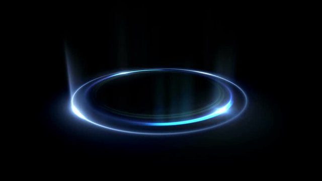 Empty podium. Disco club. Rays view. Show magic party. Calm motion. Glint check scene. Bright space. .Stand round. Vivid stage. Whirlpool spiral backdrop. Exhibition platform. Glare bright tape.