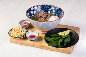 Traditional Pho soup
