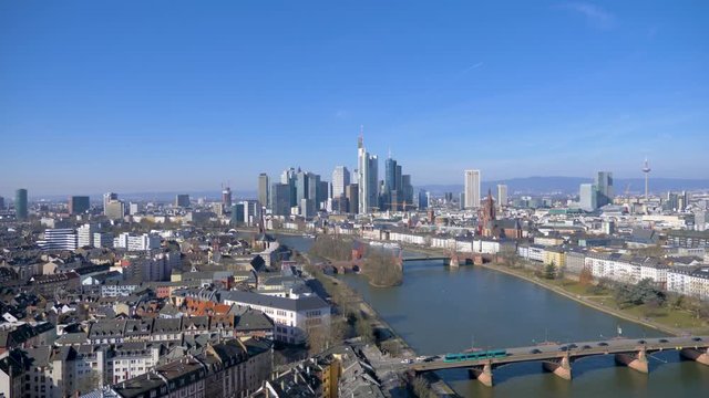 Frankfurt am Main Skyline from Lindner Hotel