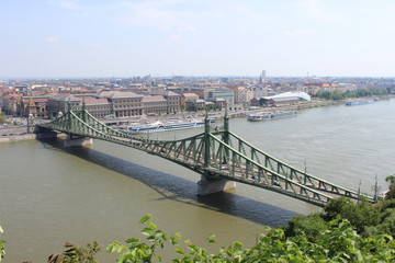 Fototapeta premium Liberty Bridge di Budapest
