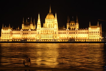 Obraz premium Parlamento di Budapest