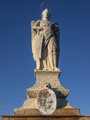 Obraz premium Escultura del Arcángel San Rafael / Sculpture of the Archangel Saint Raphael. Córdoba