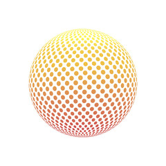 Logo design. Round shape. Vector illustration.