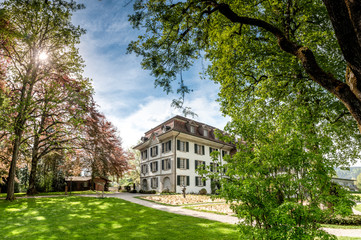 Fototapeta na wymiar Schloss Hünigen, Konolfingen