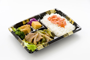 牛肉ピーマン炒め弁当
